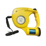 Retractable Dog leash With LED Flashlight
